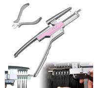 6d Hair Extension Machine, Hair Extension Machine 2nd Generation No-Trace Loc Extensions Human Hair Quick 5 Row Kit - Styling Tools & Appliances