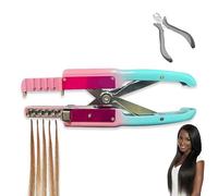 6d Hair Extensions Machine Kit with Remover Tool, 5-PCS No-Trace Invisible Seamless Hair Extension Tools, Fast Installation and Removal B
