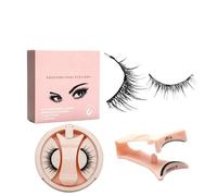 6D Magnetic Eyelashes Set - Quantum Magnet Lashes With Magnetic Eyelash Curler, Natural Voluminous False Eyelashes, Reusable No Glue Lash Kit For Women Beginners Daily Travel Makeup