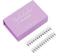6D Pro-Made Fans on a strip speedy fans Pro Made Handmade Lash Fans Pointed Base Eyeluvlashes (C Curl 11mm length)