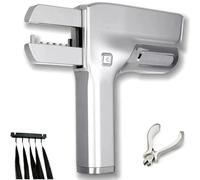 6D Third Generation Hair Extension Machine,5Pin Human Hair Extensions Tool,Hair Connector Machine,20 Minutes Fast No Trace Feather Extensions Tool for Salon,With Pliers + Remover