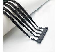 6D Upgrade 5 Rows Human Hair Extensions, 5 Bundles of Hair Extensions Fast No Trace Feather Extensions Human Hair for Salon,Black 20/24/28Inches,70cm/28inchs