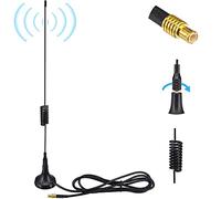 6DBi 1090MHz Antenna MCX Male Magnetic Base with MCX Input Omnidirectional for ADS-B Receiver RTL SDR Software Defined Radio USB Stick Dongle Tuner Receiver