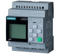 6ED1052-1CC08-0BA2 | SIEMENS LOGO! 24CE, LOGIC MODULE, DISPLAY POWER SUPPLY I/O 24V/24V/24V TRANS., 8DI (4AI)/4DO