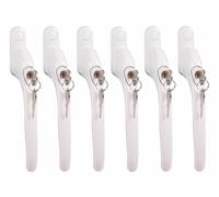 6er-Set Window Handles Lockable Security Window Handle Child Safety White