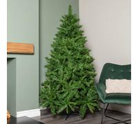 6ft (1.8m) Luxury Kateson Fir Christmas Tree in Green with 816 tips Samuel Alexander Green One Size