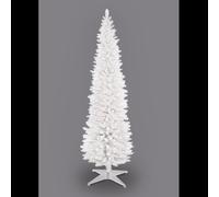 (6ft/180cm) Christmas Tree Slim White Pencil 4ft 5ft 6ft 7ft 8ft