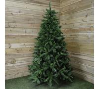 6ft (180cm) Snowtime Luxury Kateson Fir Christmas Tree in Green with 816 tips