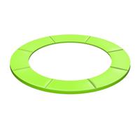 6FT 8FT 10FT 12FT 14FT 16FT Trampoline Replacement Safety Pad, No-Hole for Pole Waterproof Trampoline Safety Pad, UV Resistant(Green,12 FT)