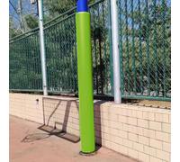 6ft All Weather Outdoor Basketball Pole Pad, Custom 2" 3" 4" 5" 6" 7" 8" 9" 10" 11"12" Round Pole Protector Cushion for Metal/ Concrete/ Cement Column, Garage Post Padding Cushion(Green,Dia 178mm (7in
