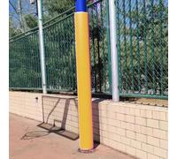 6ft All Weather Outdoor Basketball Pole Pad, Custom 2" 3" 4" 5" 6" 7" 8" 9" 10" 11"12" Round Pole Protector Cushion for Metal/ Concrete/ Cement Column, Garage Post Padding Cushion(Yellow,Dia 178mm (7i