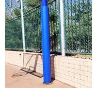 6ft All Weather Outdoor Basketball Pole Pad, Custom 2" 3" 4" 5" 6" 7" 8" 9" 10" 11"12" Round Pole Protector Cushion for Metal/ Concrete/ Cement Column, Garage Post Padding Cushion(Blue,Dia 280mm (11in