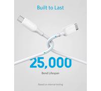 6ft Anker PowerlineIII USBC Charging Cable 100W Fast Charge for MacBook iPad pro