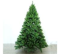 6ft artificial christmas tree spruce hinged natural alpine solid metal legs eco- traditional decorations indoor-green 6ft the new