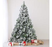 6Ft Artificial Snow Covered Colorado Spruce Christmas Tree