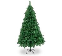 6FT Christmas Tree with 550 Branches,Premium Artificial Christmas Tree Full Tree Easy to Assemble with Christmas Tree Stand, Xmas Home Decorations Décor