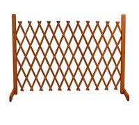 6Ft Expanding Wooden Trellis Garden Fence Screen Divider