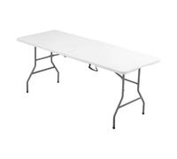 6Ft Folding Trestle Table Heavy Duty Portable Catering Party W/ Handle