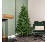 6ft Green Colorado Spruce Artificial Christmas Tree with 481 tips Samuel Alexander Green One Size