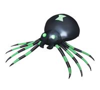 6FT Halloween Inflatable Spider w/ LED Lights & Powerful Blower