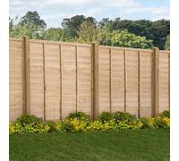 6ft High 1.8m Forest Signature Lap Fence Panel - Pressure Treated
