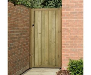 6ft High (1830mm) Forest Garden Vertical Tongue and Groove Gate - Pressure Treated