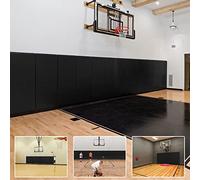 6FT High Gym Wall Padding2” Thick Foam Protector for Basketball Court Taekwondo Garage & BasementDurable Wall Mat (72" L x 20" W)