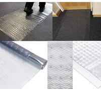 6FT Long Heavy Duty Vinyl Plastic Carpet Protector Clear Home Office Kitchen Floor Mat Hallway Runner Roll 27" Width (1)