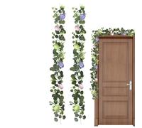 6ft Mantle Garland 2 Piece Set with Artificial Eggs