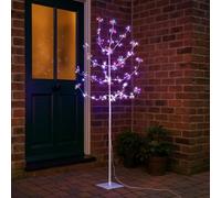 6Ft Multi Coloured Christmas Twig Tree
