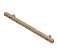 6ft Natural Wood Wall Mount Handrails - Non-Slip Support Railing for Seniors & Disabled - Safe Wooden Safety Bar for Home, Garden, Corridor, Deck - Enhance Safety & Accessibility