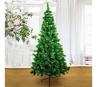 6ft Seld Decorated Artificial Christmas Tree Elegant with Pine Xmas Home Decor Stunning Decorations 180cm
