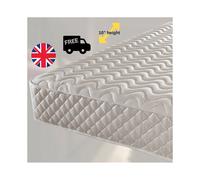 (6FT Super King) Luxury 10" Damask Quilted Memory Foam Mattress