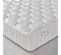 6ft Super King Size Quilted Fabric Mattress - Semi-Orthopaedic Pinerest Spring - Happy Beds
