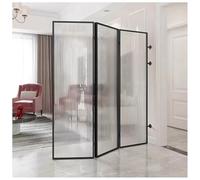 6ft Tall Folding Room Divider Screens Modern Privacy Partition Decorative Freestanding Room Separator for Home & Office (3 Panels - 120x180 CM)