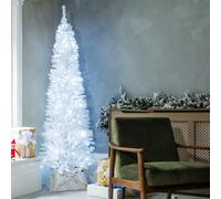 (6ft) The Pre-lit White Italian Pencilimo Tree (4ft to 8ft)