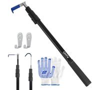 6FT Truck Cargo Grabber Telescoping Truck Bed Retriever Tool Multi-Use Truck Bed Tool Truck Accessori Extendable Reaching Tool Suited for Pickup Trucks SUVs Trailers RVs Boats Garages or Homes