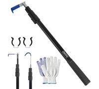 6FT Truck Cargo Grabber Telescoping Truck Bed Retriever Tool Multi-Use Truck Bed Tool Truck Accessori Extendable Reaching Tool Suited for Pickup Trucks SUVs Trailers RVs Boats Garages or Homes