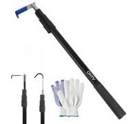 6FT Truck Cargo Grabber Telescoping Truck Bed Retriever Tool Multi-Use Truck Bed Tool Truck Accessori Extendable Reaching Tool Suited for Pickup Trucks SUVs Trailers RVs Boats Garages or Homes