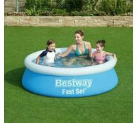6FT X 20IN FAST SET FAMILY PATIO GARDEN OUTDOOR PADDLING SWIMMING POOL