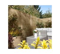 6ft x 5ft Cheshire Contemporary Screen (Pack of 3) - L150 x W4 x H180 cm