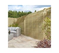 6ft x 5ft Ledbury Contemporary Screen (Pack of 3) - L4.5 x W180 x H150 cm