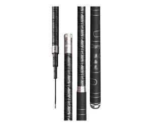 6H High Carbon Telescopic Fishing Rod, Heavy Power Hand Pole | 7-Layer Anti-Torsion Carbon Blank, Anti-Lock Segments, Long Non-Slip Handle, 2.7m-5.4m Options