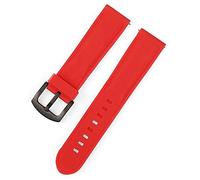 [6hftuiiiiii] Watch Replacement Strap, Watchband 0.7 inch (18 mm), 0.8 inch (20 mm), 0.9 inch (22 mm), 0.9 inch (24 mm), Sport Watch Strap, Men Women Replecement Band, Rubber Bracelet, Stainless