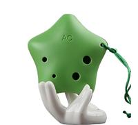 6hole Alto C Key Environmentally Friendly Plastic Star Suitable For Beginners(Green)