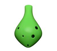 6hole Alto C Key Ocarina For Beginners Professional Resin Wind Instrument(Grass green)