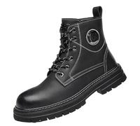 6IN Direct Attach homens Soft head botas de trabalho antiderrapante, Black, 9.5