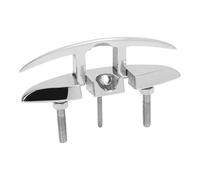 6in Pull Up Boat Cleat Stainless Steel Marine Cleat for RV Yacht Speedboat Durable Folding Design
