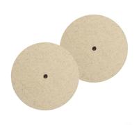 6in Wool Felt Polishing Wheel Round Polishing Disc Grinding Disc For Wood Metal