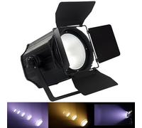6in1 COB Par Lights - 200W LED Stage Lights for Church Concert Wedding, DMX/Master-Slave DJ Lights, Fresnel Lights, Warm & Cold White Par Lights